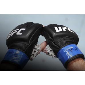 What type of gloves are used in the UFC?