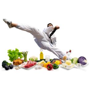 Food and diet in martial arts with MMA Style