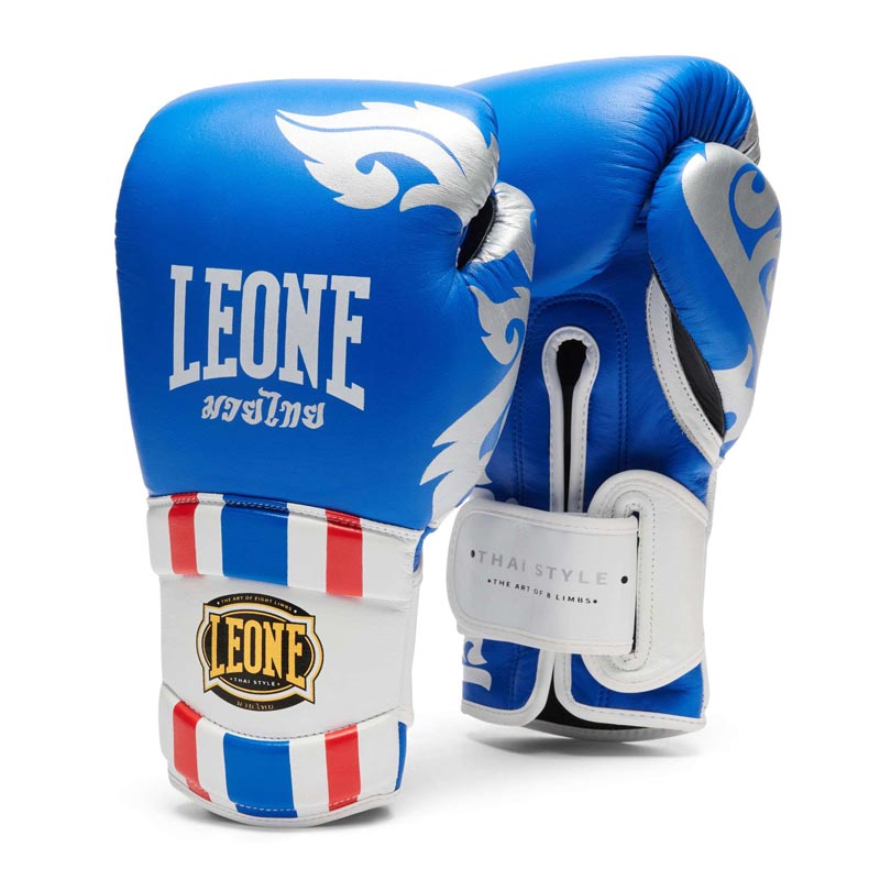 Leone 1947 - Guantes de boxeo de piel para artes marciales mixtas y artes  marciales mixtas, Azul, 354,88ml : : Deportes y Aire Libre