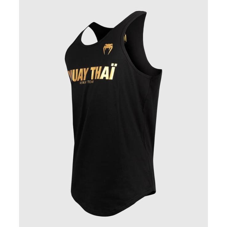 Camiseta de tirantes Muay Thai VT de Venum - negro oro