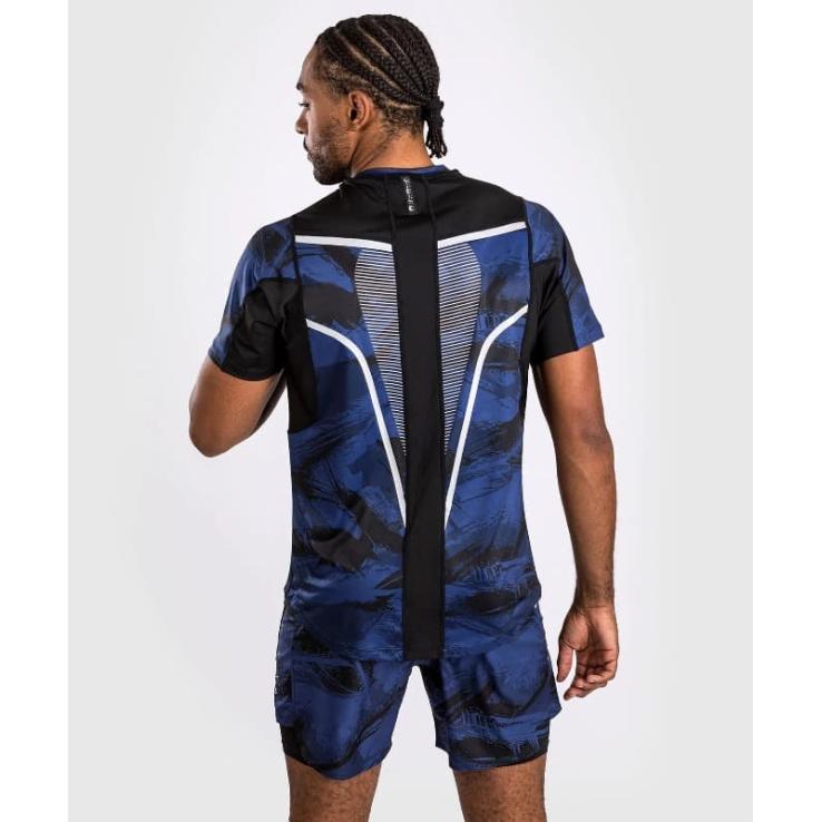 Camiseta Dry Tech Venum Electron 3.0 - azul marino