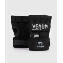 Guante-venda de boxeo Venum Gel Kontact - negro plata (Par)