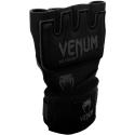 Venum Gel Kontact boxing glove-bandage matte black (Pair)