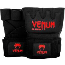 Venum Gel Kontact boxing glove-bandage Black/Red (Pair)