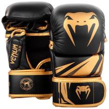 Venum Challenger 3.0 Sparring MMA Gloves Black/Gold 7oz