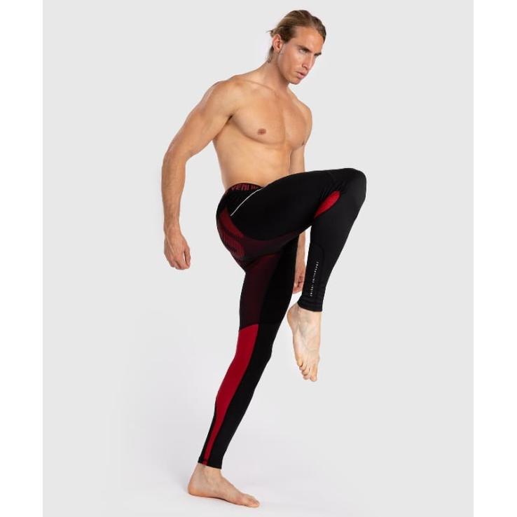 Venum Adrenaline long tights - black red