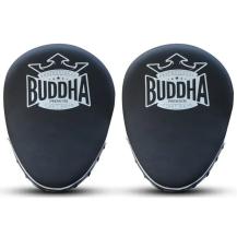 Manoplas de boxeo Buddha Premium Negras Curvadas (par)