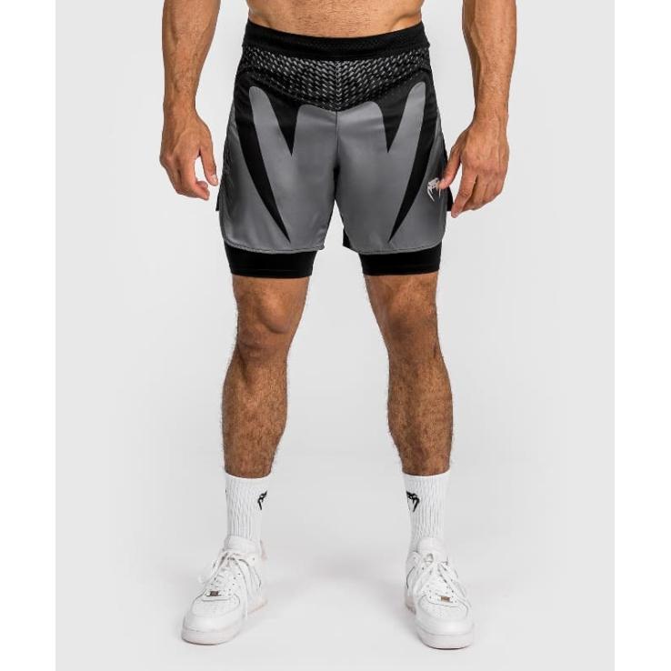 Pantalones de MMA Venum Attack - negro