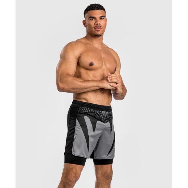 Pantalones de MMA Venum Attack - negro