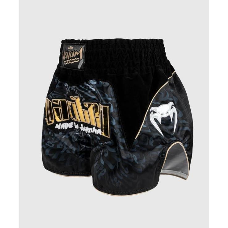 Venum Attack Muay Thai Shorts - Black Grey