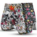 Muay Thai Buddha Santa Muerte Pants