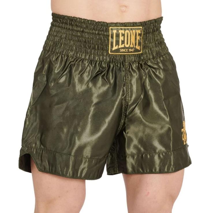 Pantalones Muay Thai Leone Basic 2 - khaki