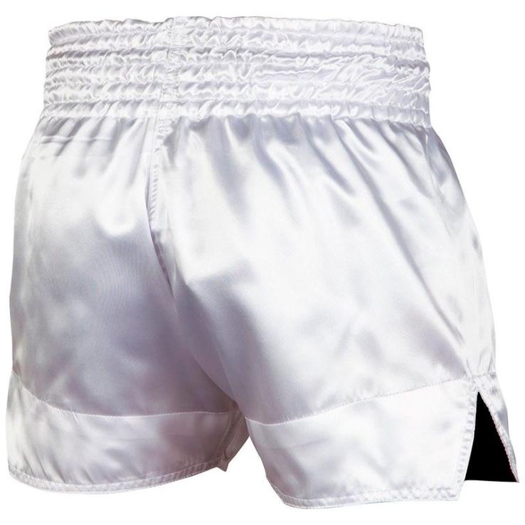 Pantalones Muay Thai Venum Classic blanco / oro Niños