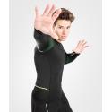 Venum Fusion 2.0 long sleeve rashguard black / yellow