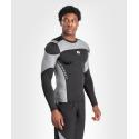 Venum Tempest long sleeve rashguard - black gray