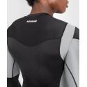 Rashguard manga larga Venum Tempest - negro gris