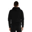 Sudadera Leone con capucha y cremallera Gold negro M5047