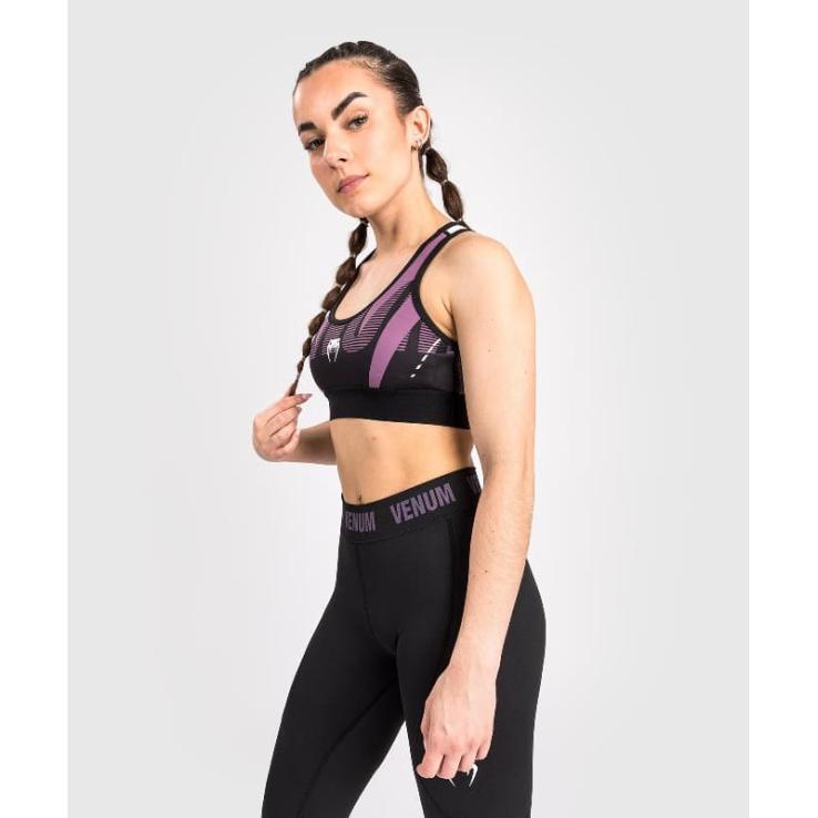 Venum Adrenaline Sports Bra (Top) - black purple