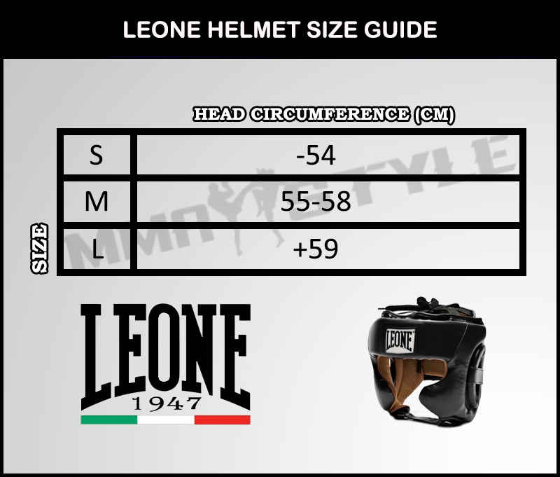 Headgear Leone Full Cover CS426 Black -  – Combat Arena